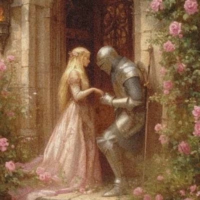 Thumbnail of "The knight and his princess.."