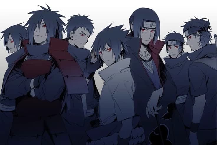 Thumbnail of 1 Hyūga y 3 uchihas