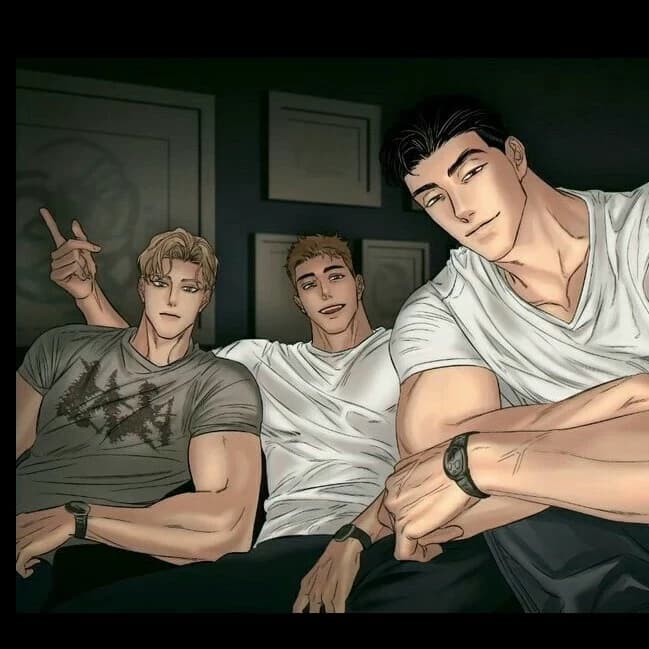 Thumbnail of David, Arthur, and Sam (The Three Strangers)