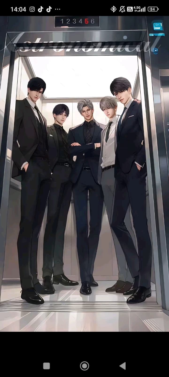 Thumbnail of Zayne, Caleb , sylus, rafayel , Xavier