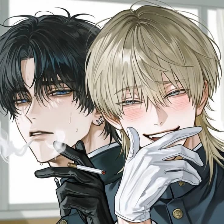 Thumbnail of Мару (Блондинка), Кайдо (Черный)