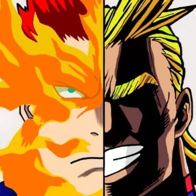 Thumbnail of Endeavor y All might (alfas)
