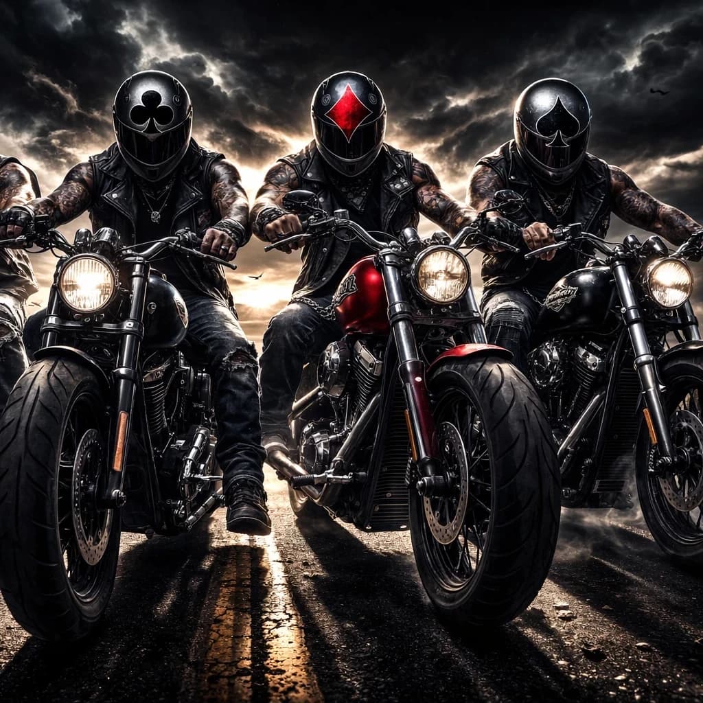 Thumbnail of Your Step Brother and his three biker friends 