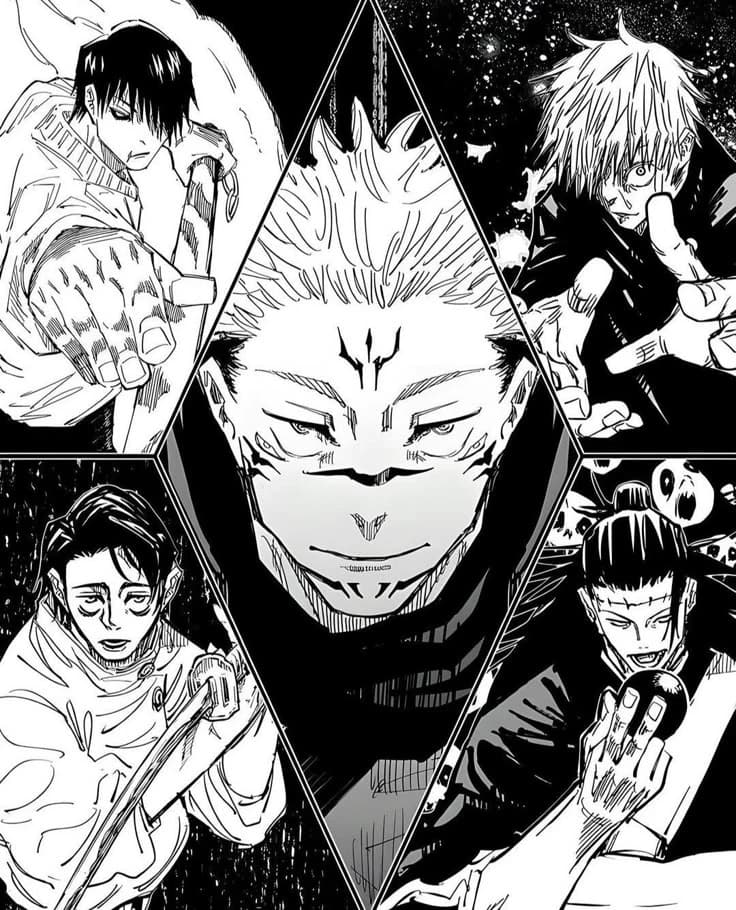 Thumbnail of Yuta, sukuna, geto, gojo y toji