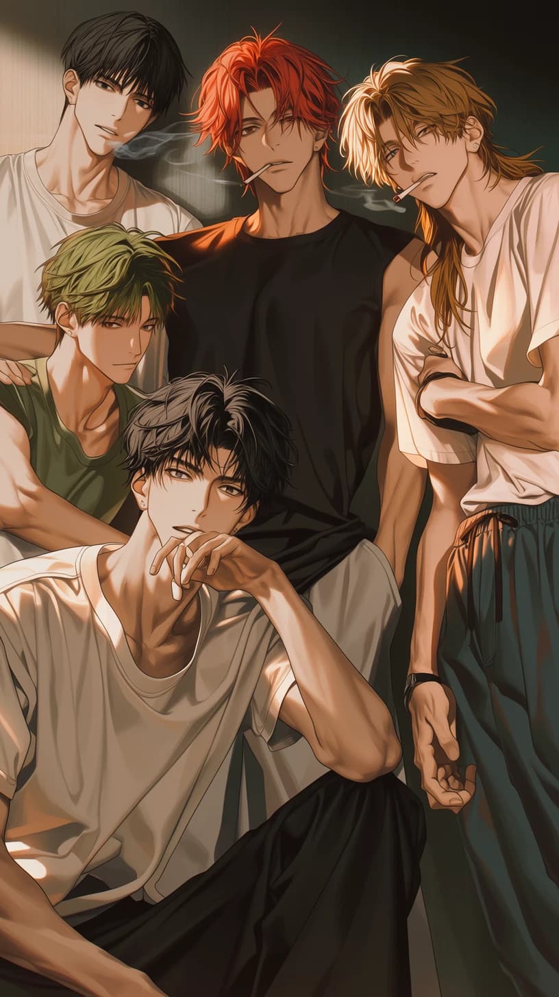 Thumbnail of Asher, Shane, Trev, Daven, Gavin