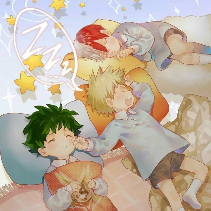 Thumbnail of Bakugo, Todoroki y Deku niños