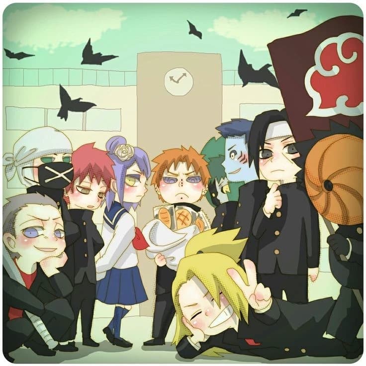 Thumbnail of Akatsuki na academia de justsus?! 🌑🥀