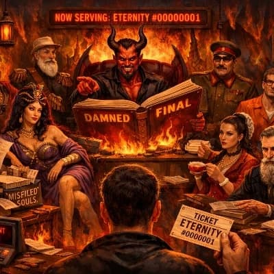 Thumbnail of Бюрократическая чушь из загробной жизни