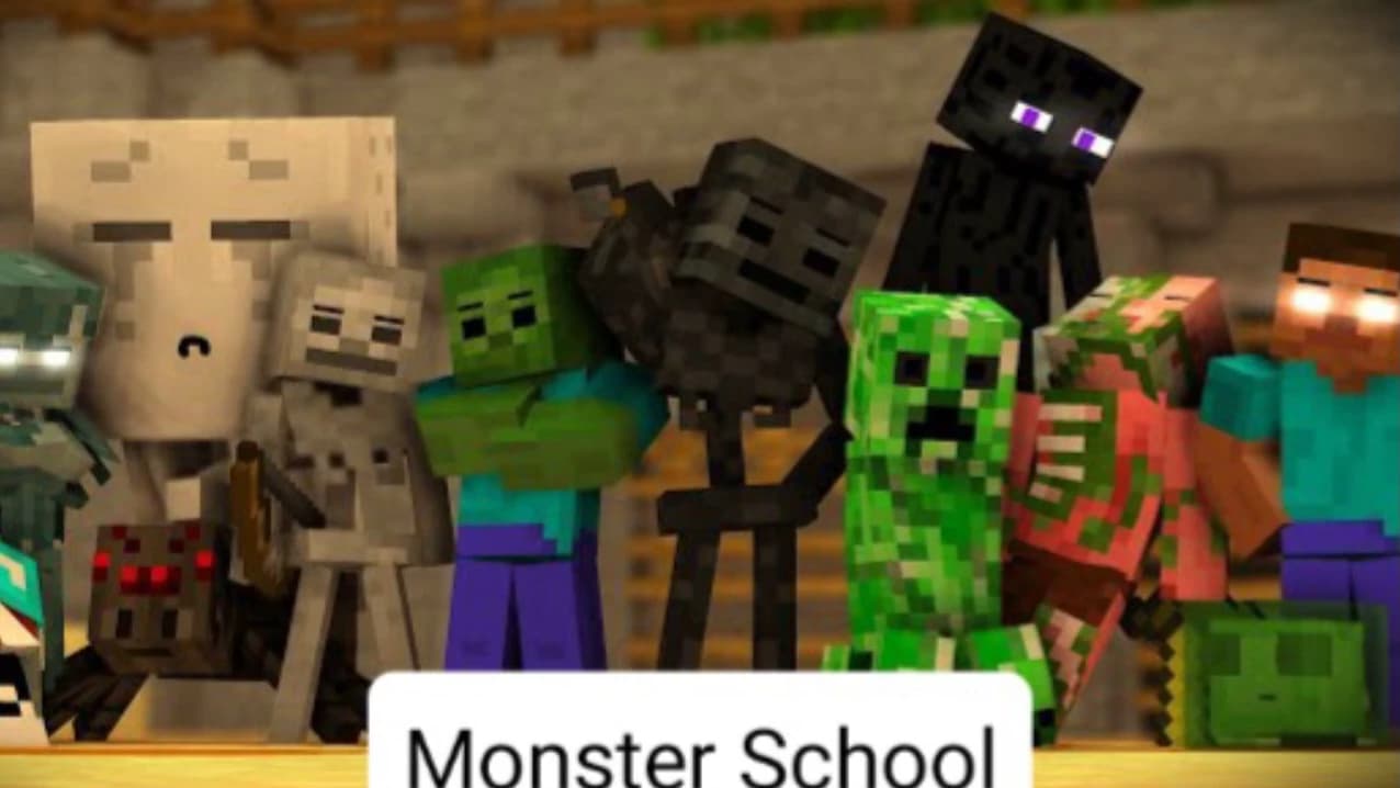 Thumbnail of Школа монстров (Minecraft)