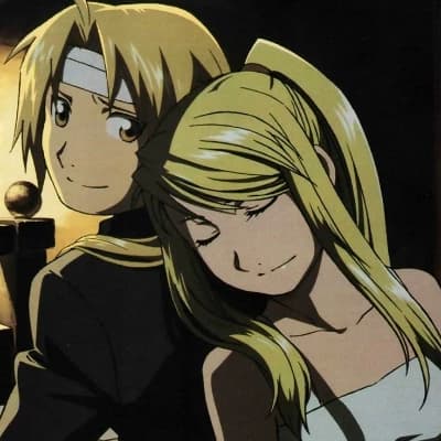 Thumbnail of Эдвард Элрик и Уинри