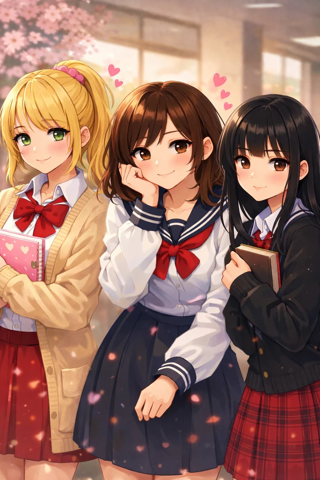 Thumbnail of Three girls in love (Yui, Yuki, Yumi)
