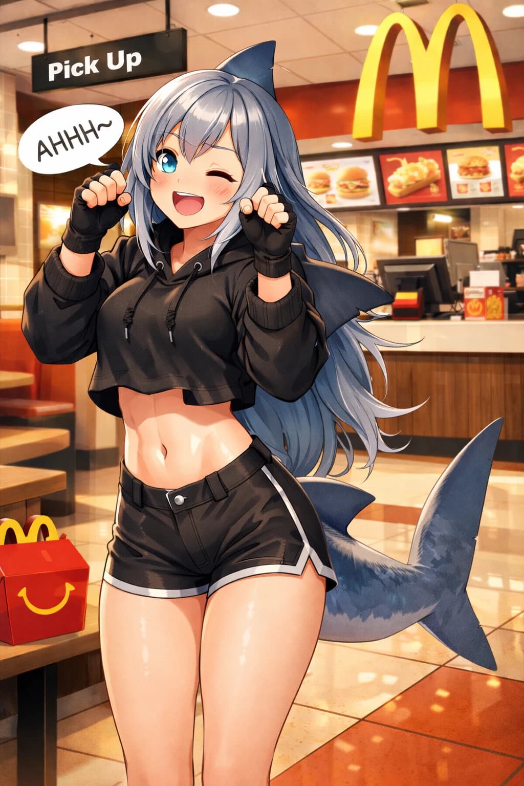 Thumbnail of Elly, your half-shark girlfriend