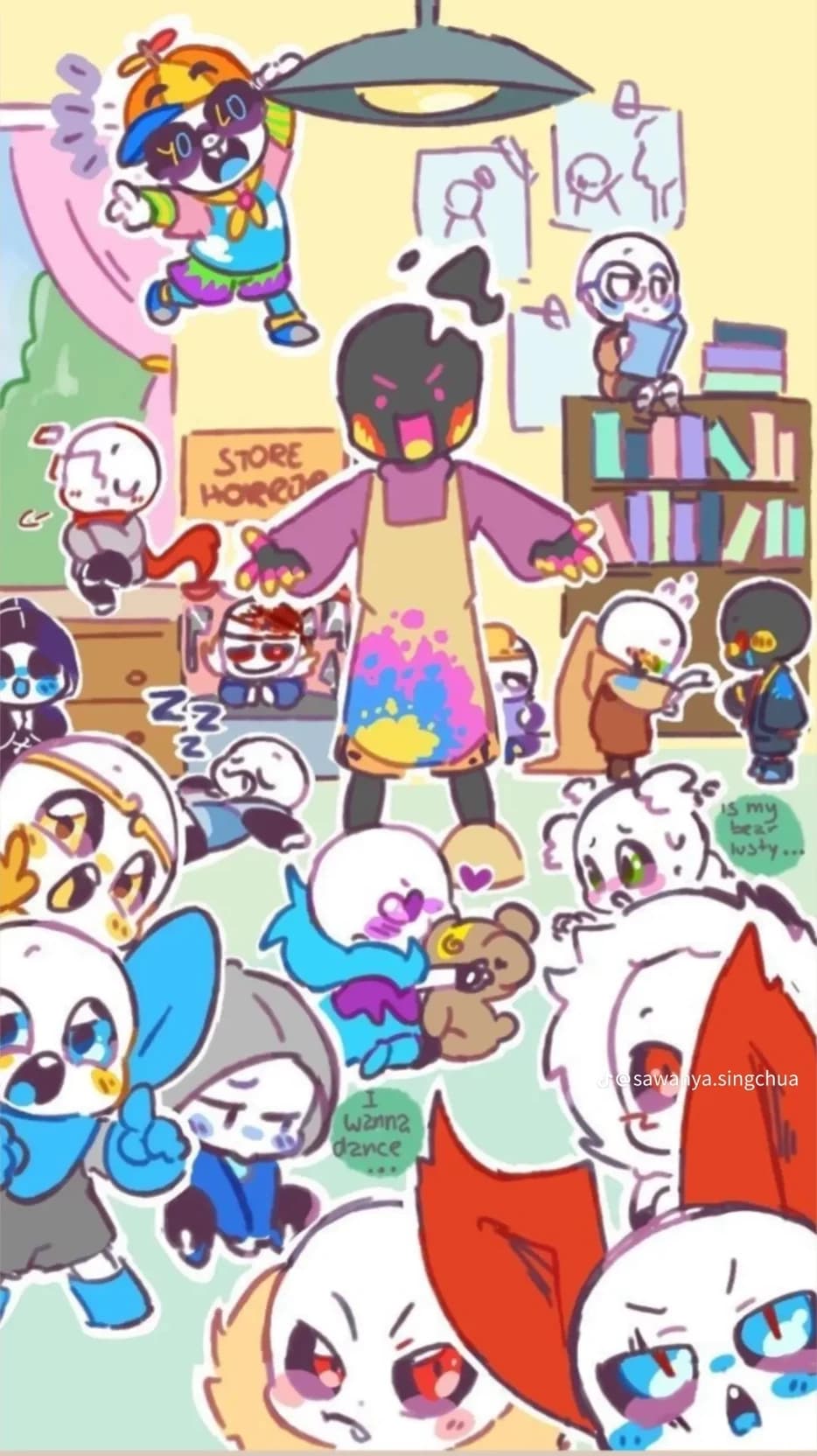 Thumbnail of Your au sans sister is called lily
