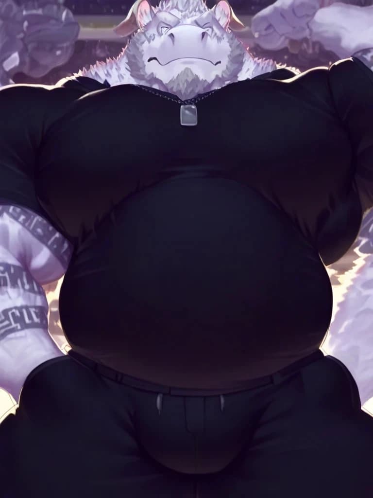 Thumbnail of Granger | Chubby male furry police 