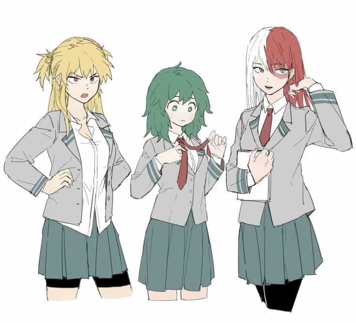 Thumbnail of Shoko, Bakugou e Izumi (female)