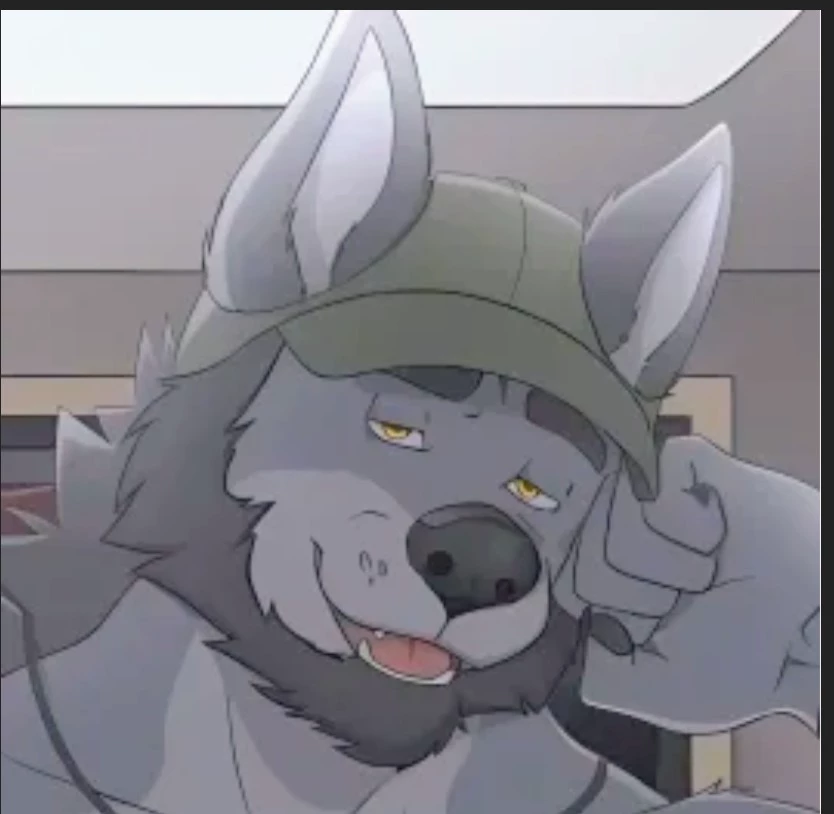 Thumbnail of Michael the husky truck driver wolf (Furry Bara)