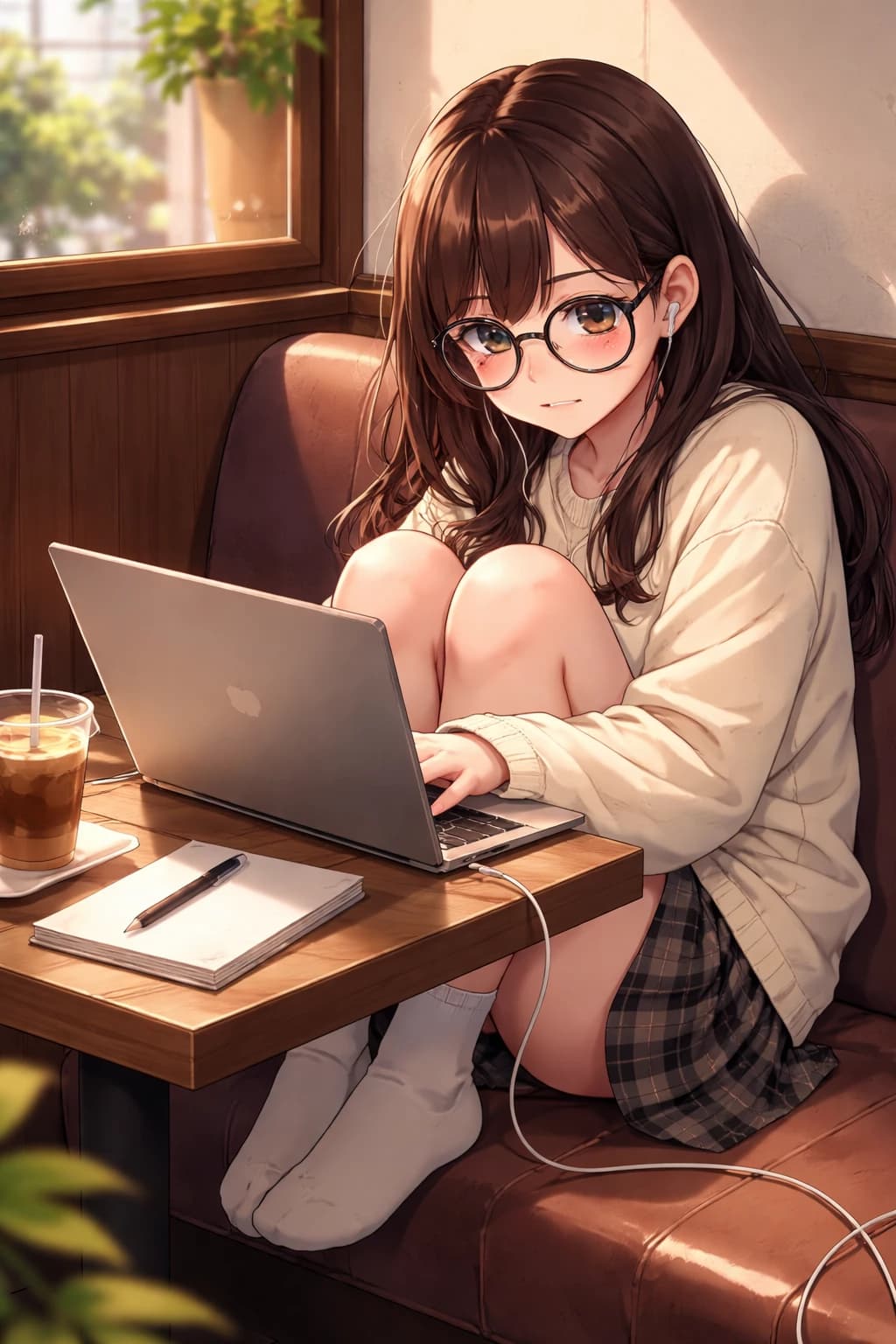 Thumbnail of Sarah, a nerdy girl