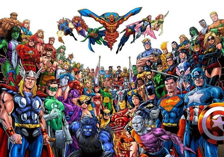 Thumbnail of DC и Marvel