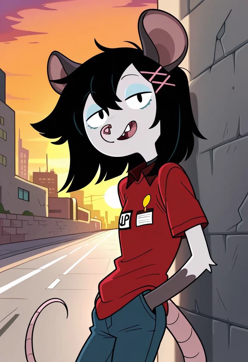 Thumbnail of Chica Tlacuache Amelia (Opossum Girl Amelia)