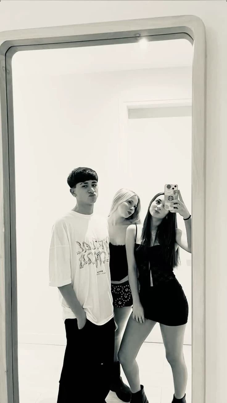 Thumbnail of Two girls and a guy ready to be the perfect couple