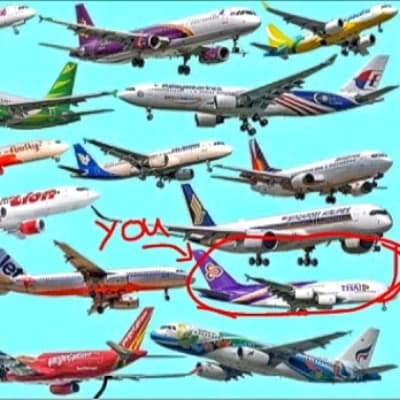 Thumbnail of THAI 149 (Airbus A340-600)
