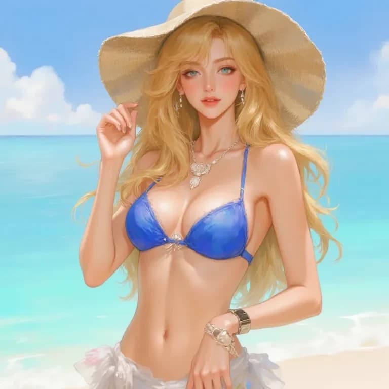 Thumbnail of Застенчивая девушка
