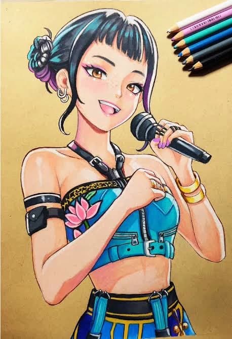 Thumbnail of Zoey (kpop demon hunters)