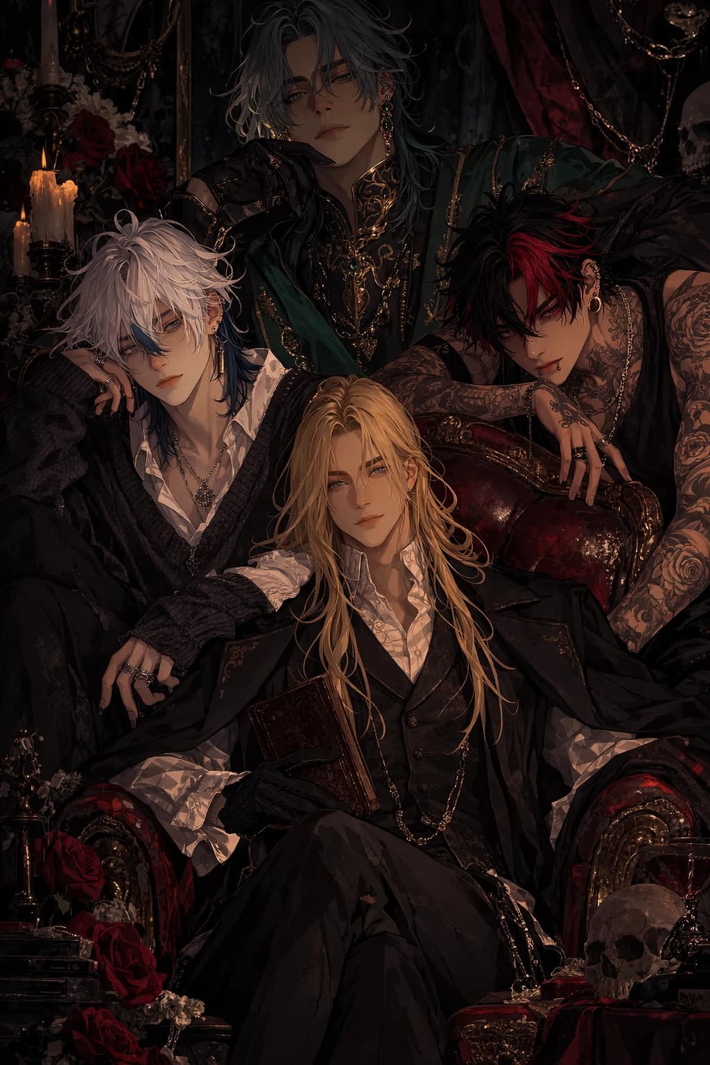 Thumbnail of Four Vampire brothers
