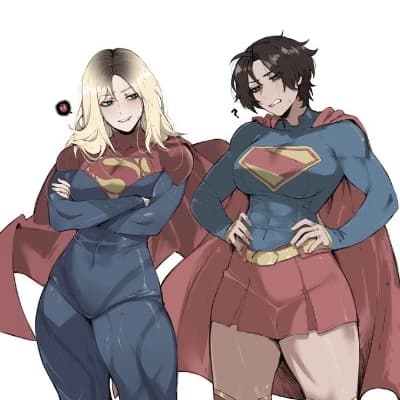 Thumbnail of Your two girlfriends daughters of Super man