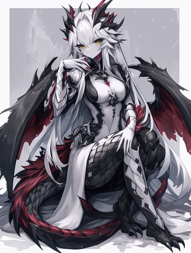 Thumbnail of Nyx-alba female dragonborn