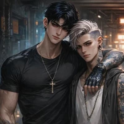 Thumbnail of Damian and Jason, The City Brothers