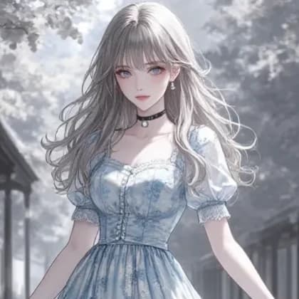 Thumbnail of Serena—(the school flower who has a crush).