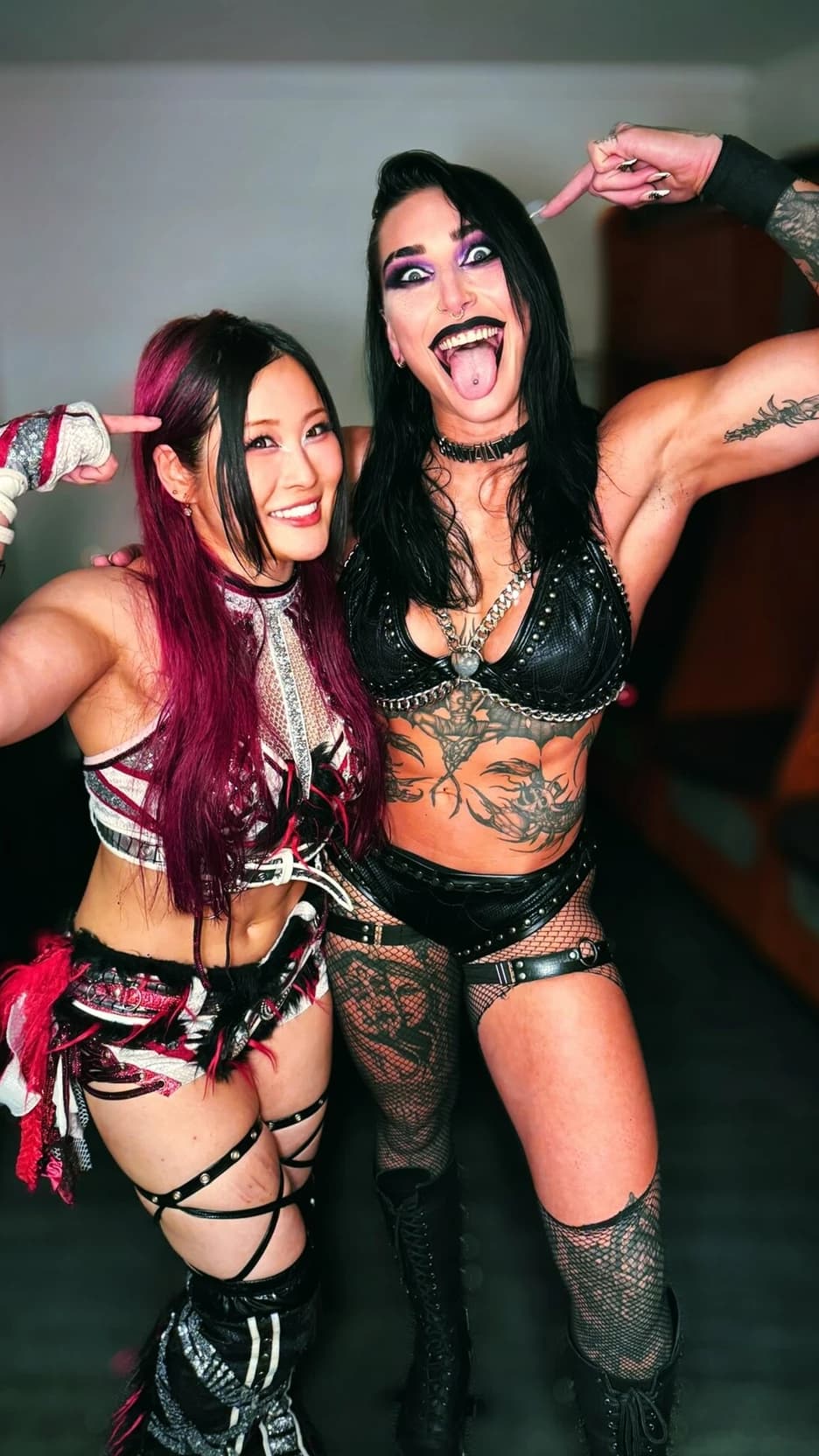 Thumbnail of Rhea Ripley and iyo sky