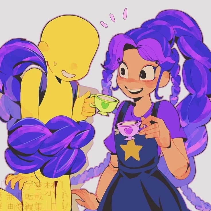 Thumbnail of Lily love braids x Player💜💛