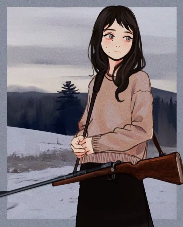 Thumbnail of Kiara Davies (Hunter in a cold forest)