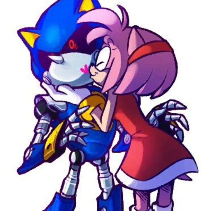 Thumbnail of Amy Rose y metal Sonic⚡❤️