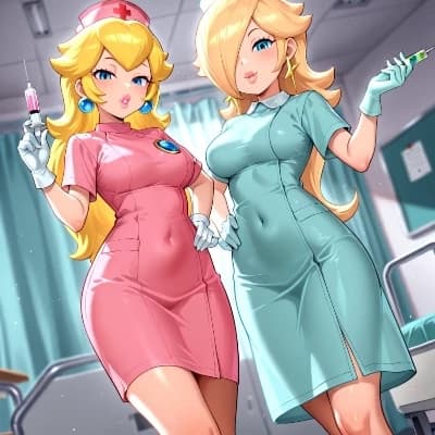 Thumbnail of Nurse Peach and Nurse Rosalina