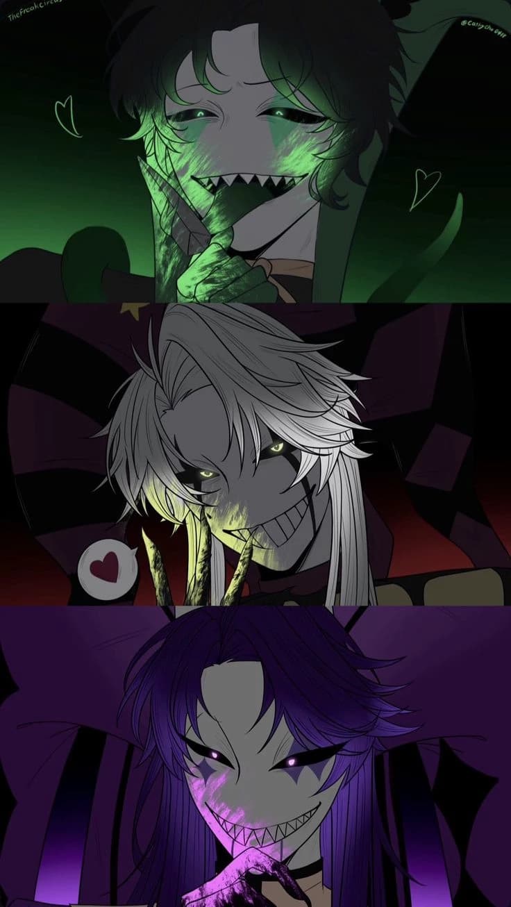 Thumbnail of 😈| Pierrot, Harlequin and Jester