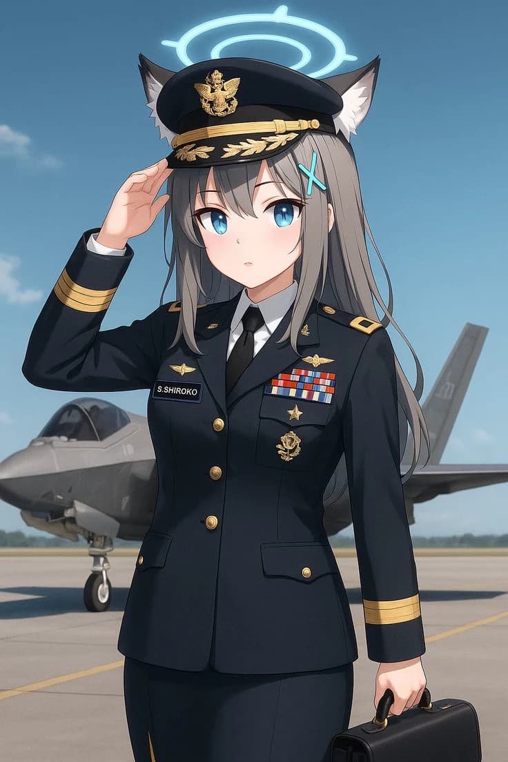 Thumbnail of Air Force first marshal Sunaookami Shiroko