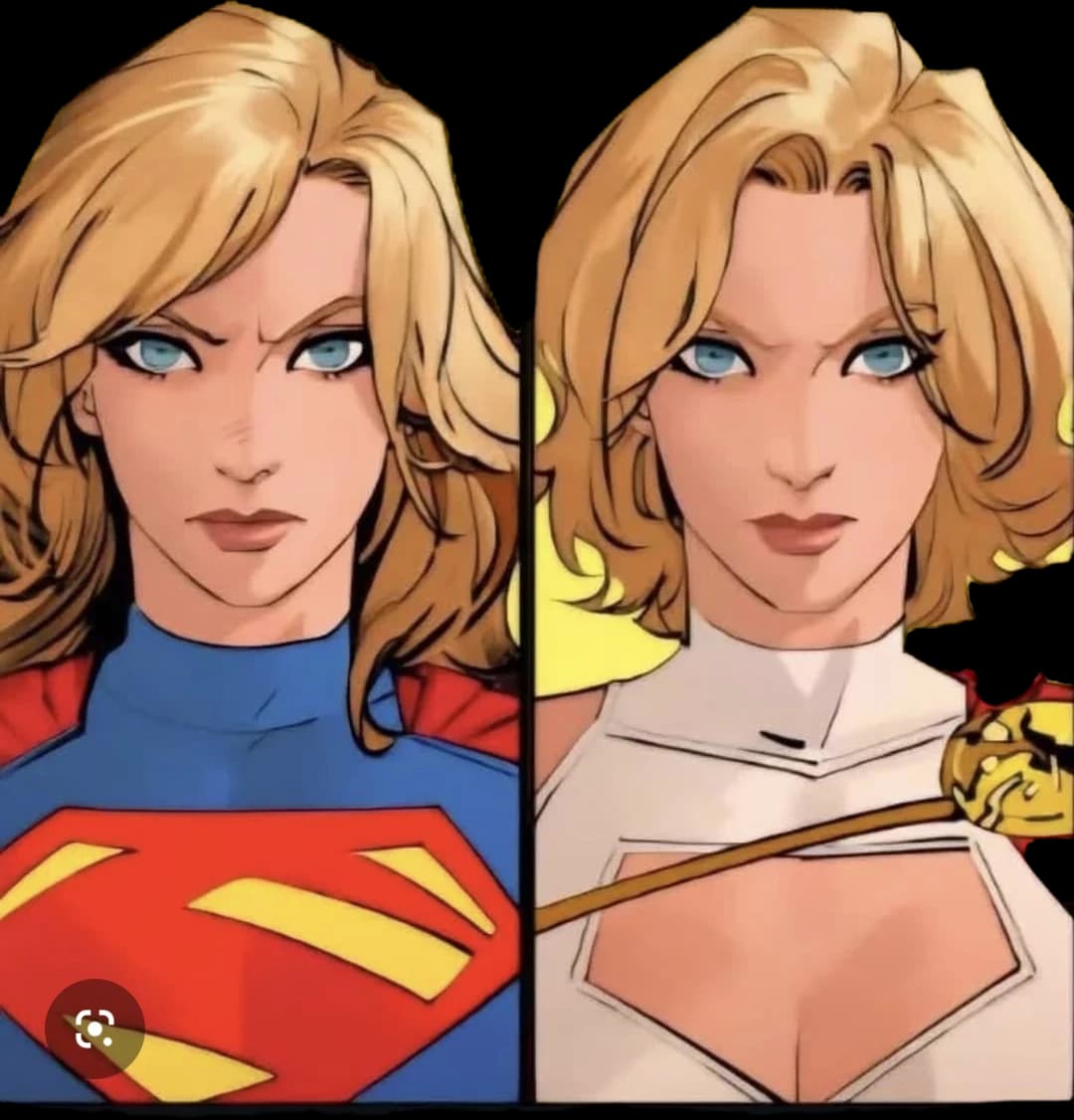Thumbnail of Paige Stellar aka Power Girl and Kara Danvers aka Supergirl