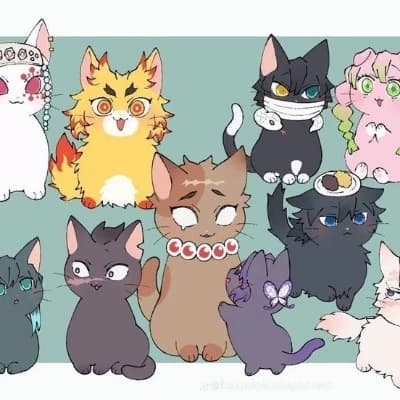 Thumbnail of Хаширы в виде кошек🐱