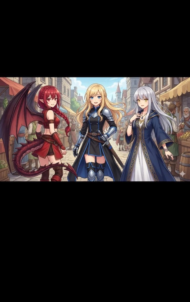 Thumbnail of Three girls