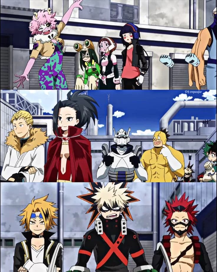 Thumbnail of Зимние костюмы MHA