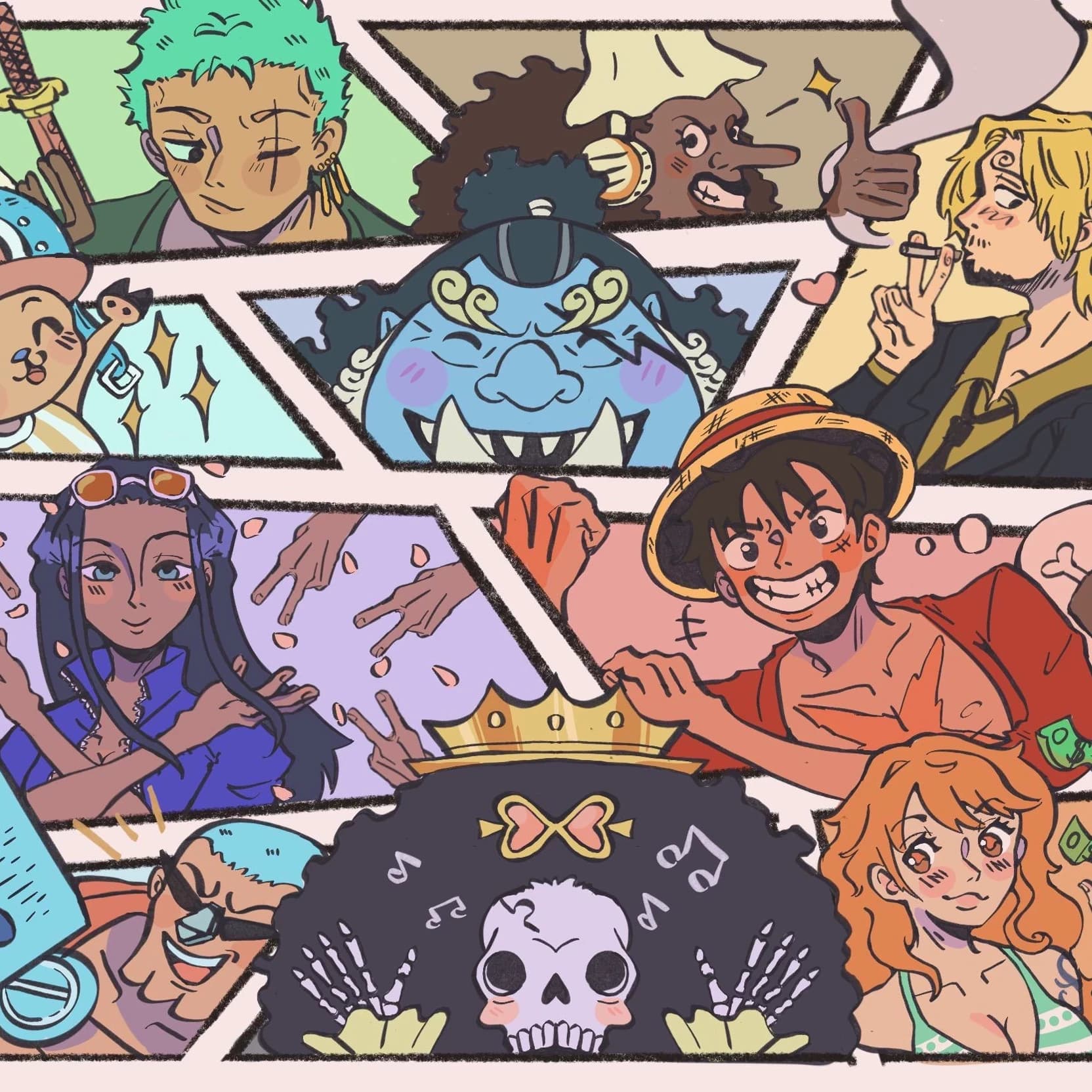 Thumbnail of The Straw Hats!~ " ONE PIECE "