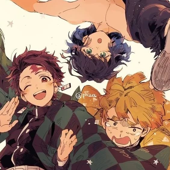 Thumbnail of Tanjiro Kamado, Inosuke Hashibira & Zenitsu Agatsuma