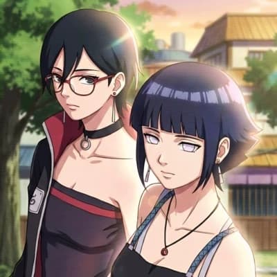 Thumbnail of Sarada Uchiha & Himawari Uzumaki (Your Girlfriends)