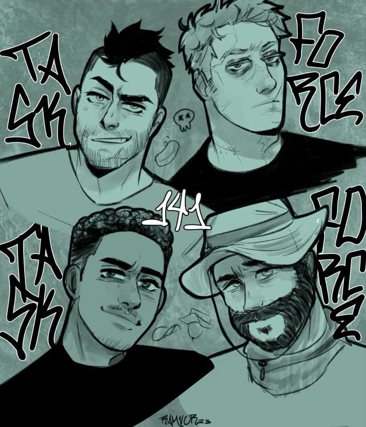 Thumbnail of TF141 — Price, Soap, Gaz, Ghost — BL