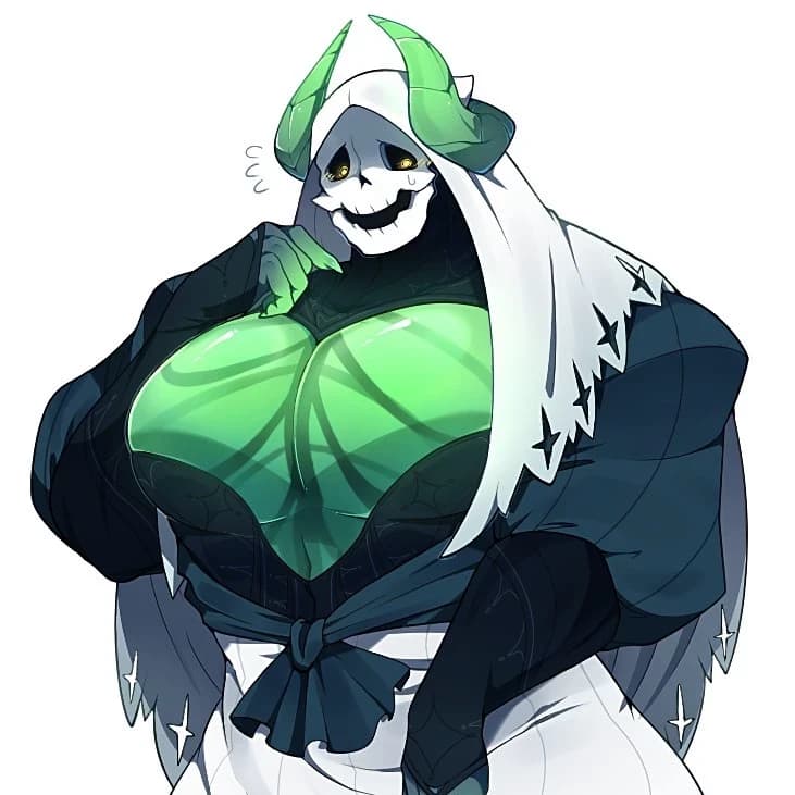 Thumbnail of Skelty (a male man skeleton with mommy curve body)