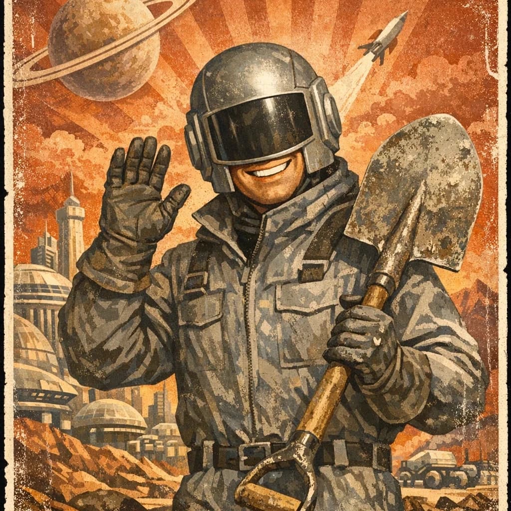 Thumbnail of Work to earn the right to give