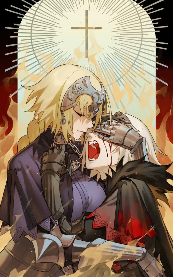 Thumbnail of Jeanne D'arc anda Jeanne D'arc alter